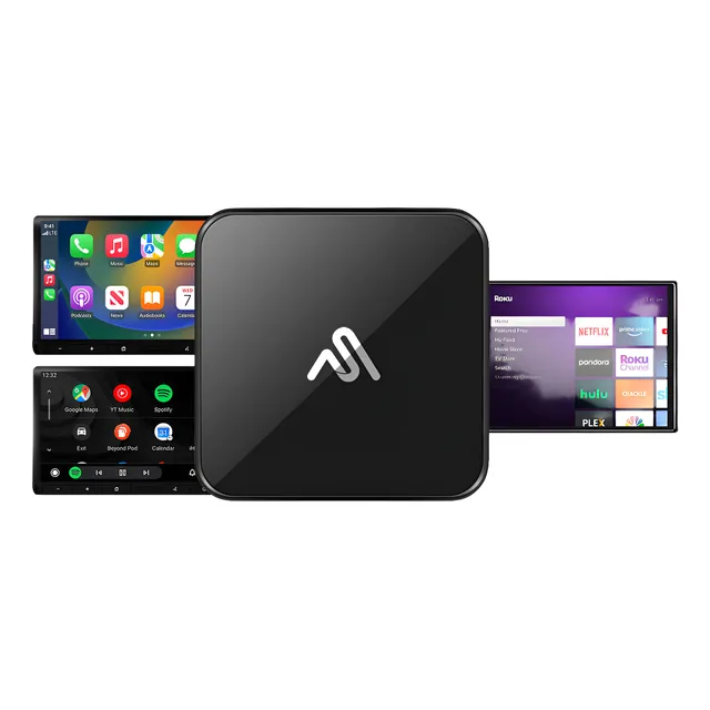 Convierte Tu Radio En Smarttv Con Carplay Y Hdmi Negro De Voz