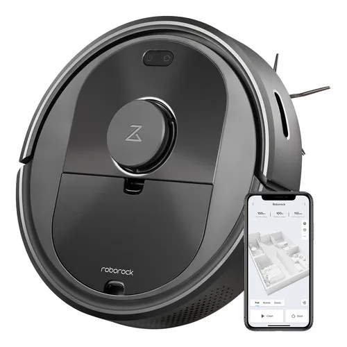 Roborock Robot Aspirador Q5 Fuerte Succión De Pa Color Negro