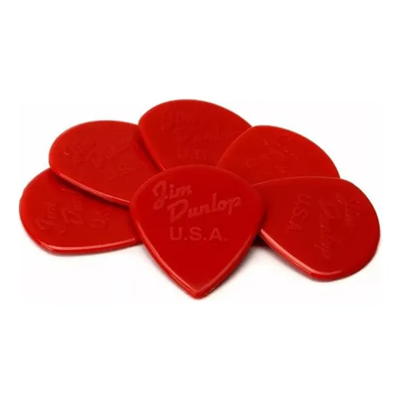 Palhetas Jim Dunlop Jazz Iii (3) Vermelha - 06 Un Pacote