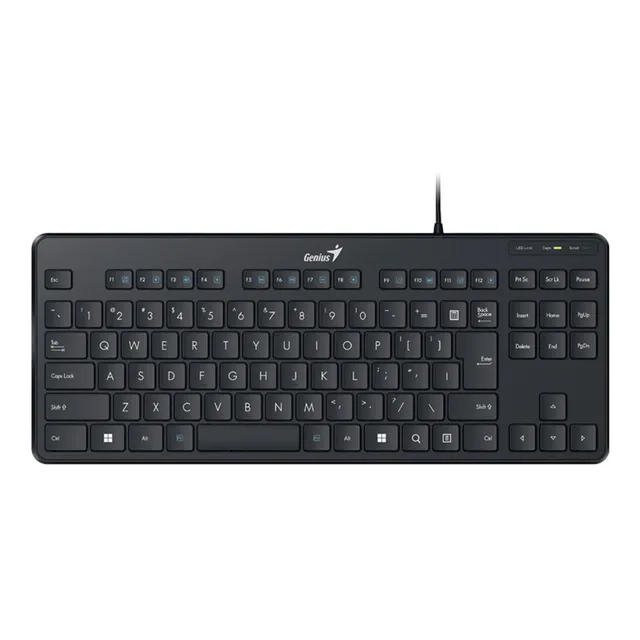 Teclado Genius Luxemate 110 Sp Usb Negro