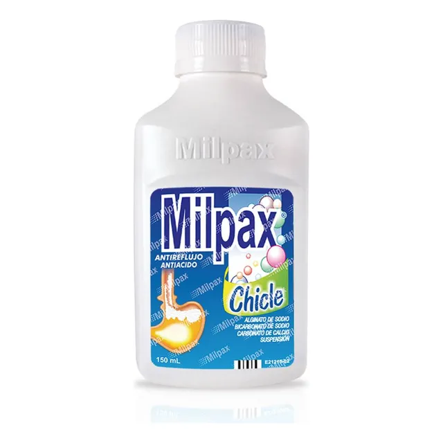 Milpax Children Chicle 150 Ml Antiácido Para Niños
