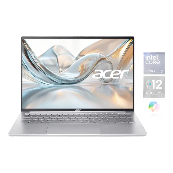 Notebook Acer 16' / Ultra 7 / 16 Gb Ram / 1 Tb Ssd/ Wifi 6 Color Gris
