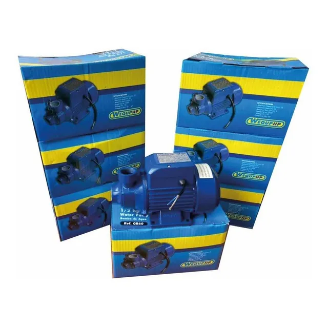 Bomba De Agua Periferica 1/2 Hp, Wequp 110v. Tec. Italiana .