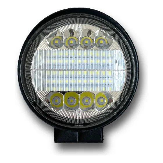 Faro Led 144w Redondo 12/24 Volt Tractor Disparador Grande
