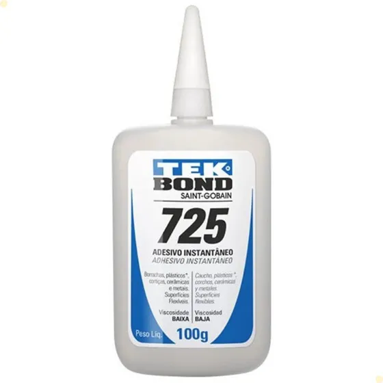 Cola Instantânea Adesiva Multiuso Tek Bond 725 100g