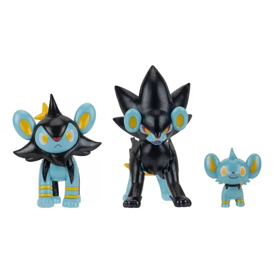 Multipack X3 Figuras Pokemon Select - Shinx/lixy/sheinux