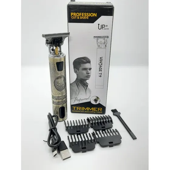 Maquina Patillera De Afeitar - Trimmer Vintage T9