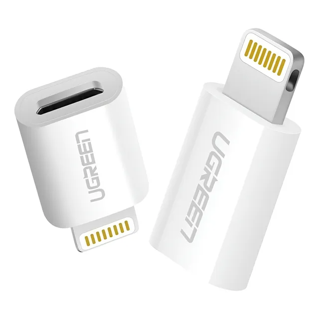 Micro Usb Adapter To Lightning Usb Charger&sync Data Cable 