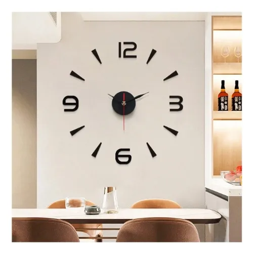 Reloj Pegatina Adhesivo Funcional De Pared