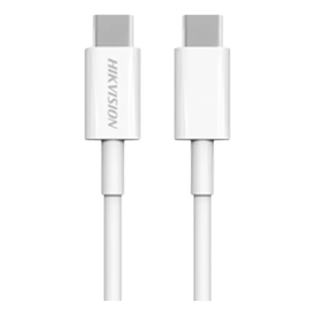 Cable Usb-c A Usb-c Ideal Para Carga Rápida De Celulares 60w Color Blanco