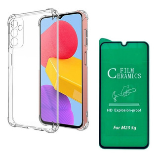 Capa Capinha P/ Samsung Galaxy M23 5g + Película 9d Cerâmica Capa Capinha P/ Samsung Galaxy M23 5g + Película 9d Cerâmica