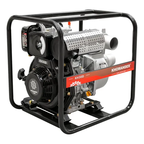 Motobomba Petrolera Diesel 3 Pulgadas Khomander