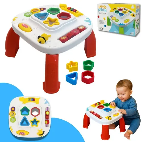 Musical Dj Set For Kids Built In Mic Table With Mic | MercadoLivre
