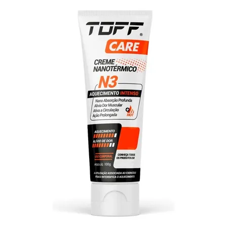 Creme Alívio Dores Musculares Intensa Corporal Toff N3 100g
