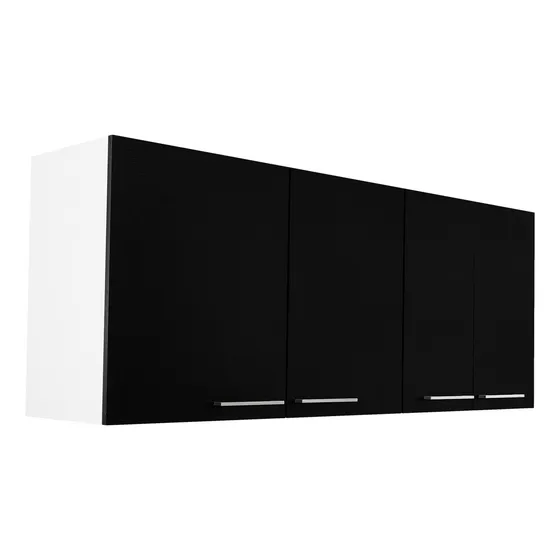 Gabinete De Cocina Alto 60 X Ancho 150 Rta Color Wengue Color Marrón oscuro