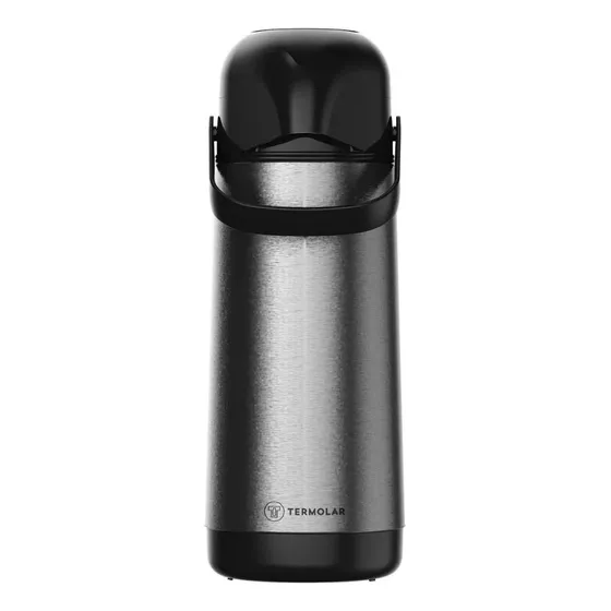 Garrafa Termica Café Bomba Pressão 1l Inox Lumina Termolar