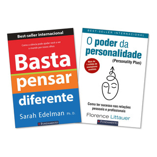 Kit - Basta Pensar Diferente + O Poder Da Personalidade Kit - Basta Pensar Diferente + O Poder Da Personalidade
