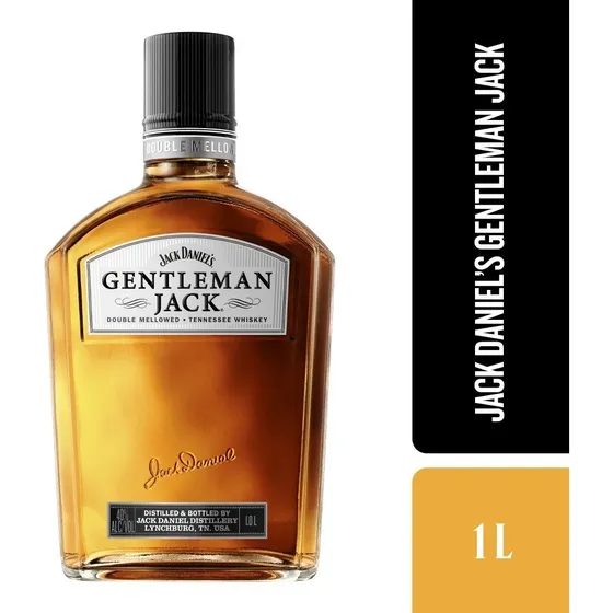 Whisky do Tennessee Jack Daniel's Gentleman Jack 1 Litro 40%