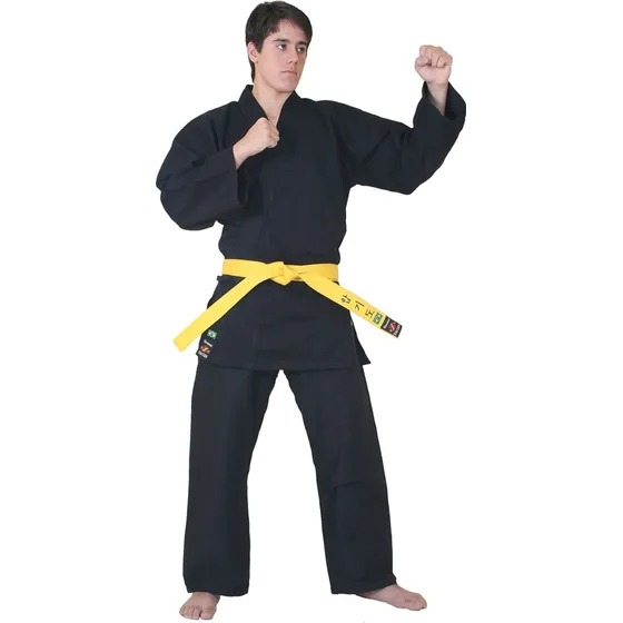 Dobok Kimono De Hapkido Básico Em Tecido Brim Marca Shizen
