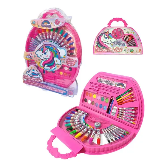 Set De Arte Unicornio - 50 Piezas, Ideal Para
