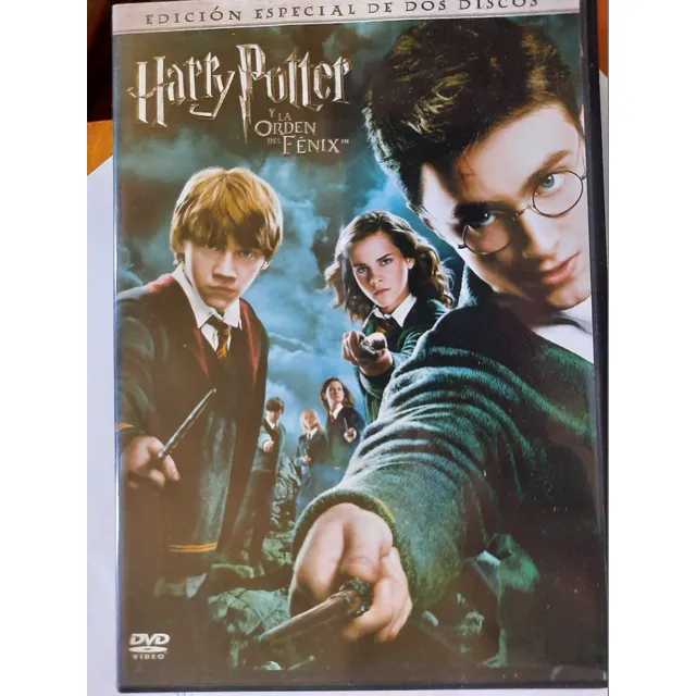 Dvd - Harry Potter Y El Orden Del Fenix 2 Discos + Juego 
