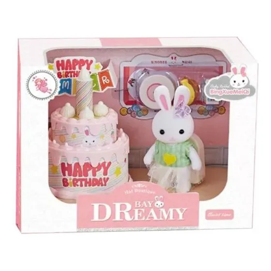 Set Bay Dreamy Conejos Happy Birthday