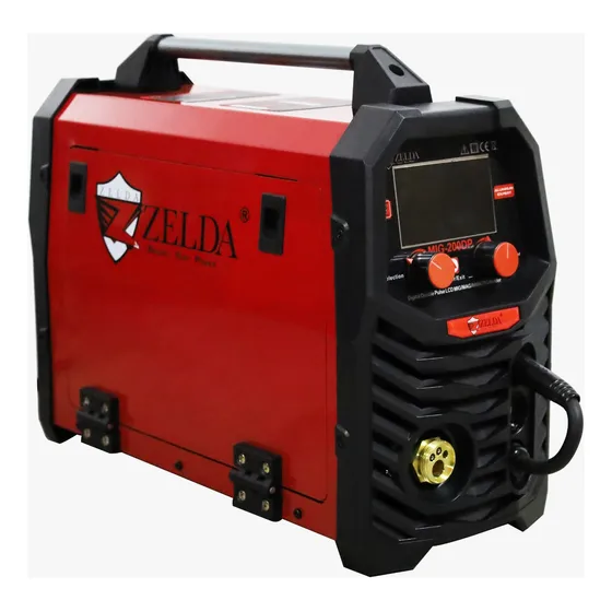 Maquina Soldar Zelda Mig Mag Mma Tig Aluminio Doble Pulso