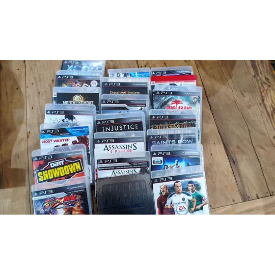Pacote Com 21 Jogos Ps3