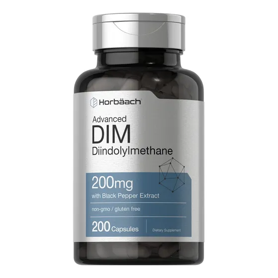 Suplemento Horbaach Dim 200 Mg De Diindolilmetano 200 Cápsul