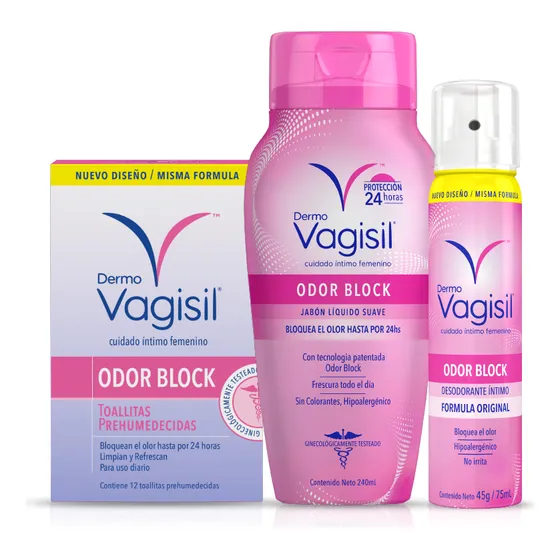 Combo Cuidado Intimo - Dermovagisil Odor Block