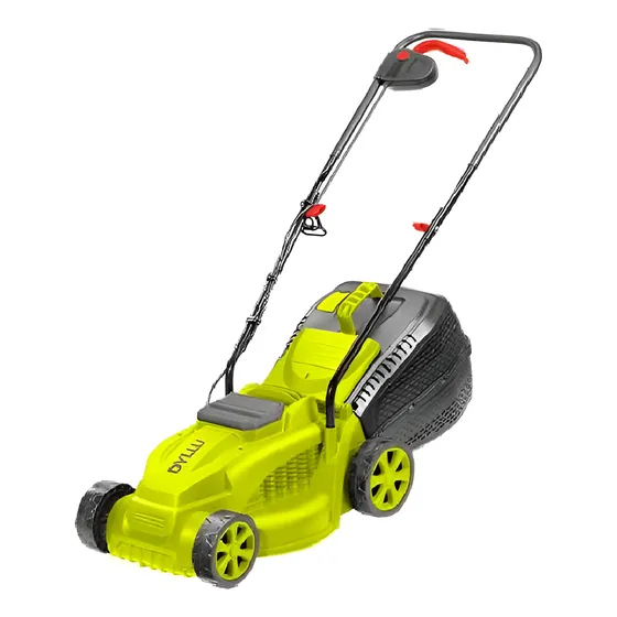 Cortadora De Cesped Electrica 1200w Dyllu By Total Color Verde Claro