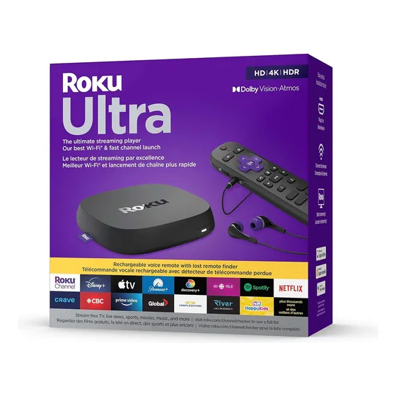 Roku Ultra Hd 4k Hdr Streaming Player