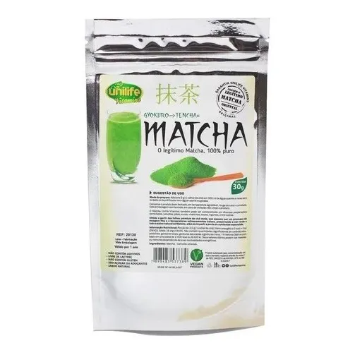 Matcha Legítimo 100% Puro Chá Em Pó Sabor Natural