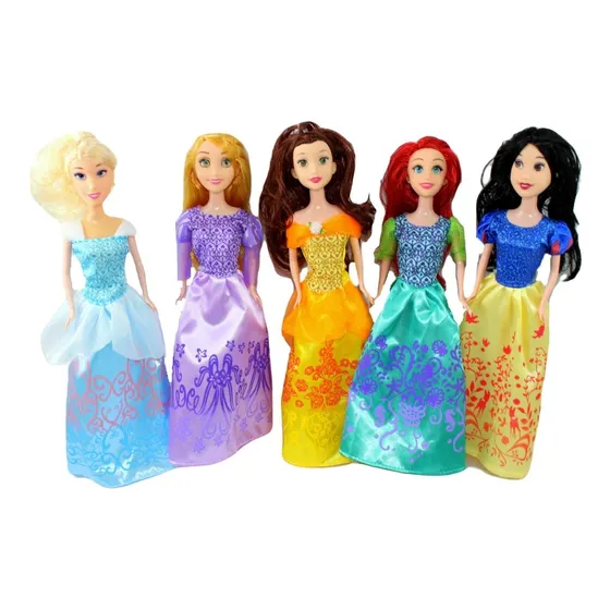 Muñeca Princesa Ariel Rapunzel Bella Blanca Nieve Cenicienta