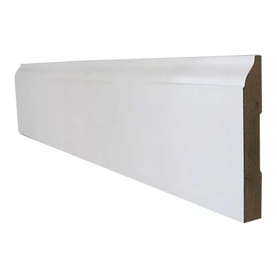 Zocalo Madera Mdf Blanco Piso Flotante-cerámica Oferta!!!