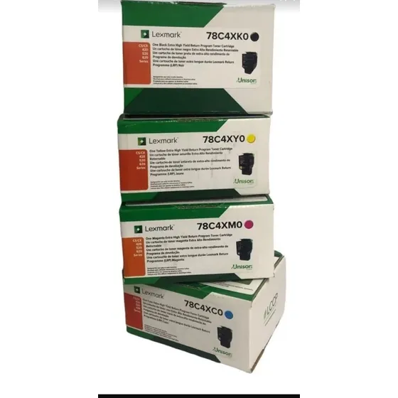 Toner Lexmark 78c4xko Originales 100% Garantizados Nuevos 