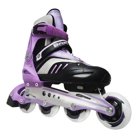 Rollers Expert  Extensibles Silicona Aluminio Abec7- El Rey