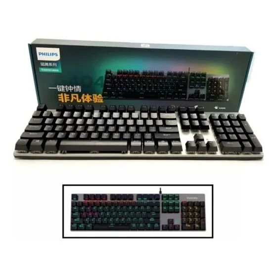 Teclado Gaming Philips Spk 8404