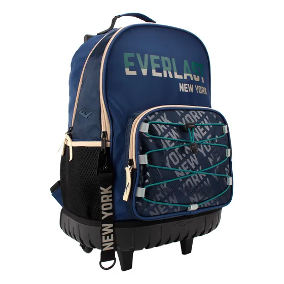 Mochila Carrito Everlast Escolar La Mas Grande Manija Extensible A By Happy Buy