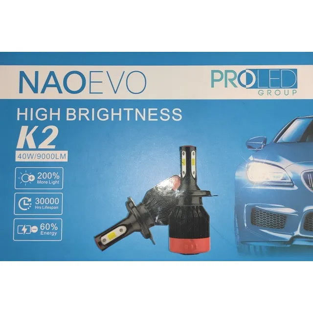 Bombillos Faros Luces Led K2 H4 H13 9004 9007 Garantía 