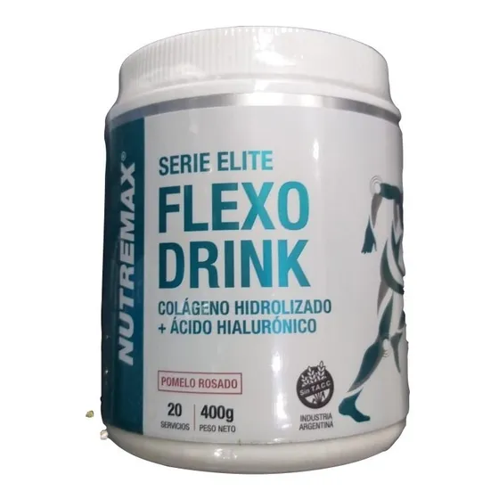 Flexodrink Colágeno Ácido Hialurónico Huesos Articulaciones Sabor Pomelo rosado Nutremax