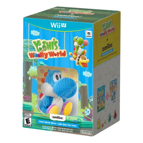 Set Box Juego + Amiibo Wii U Yoshi's Woolly World Nuevo 
