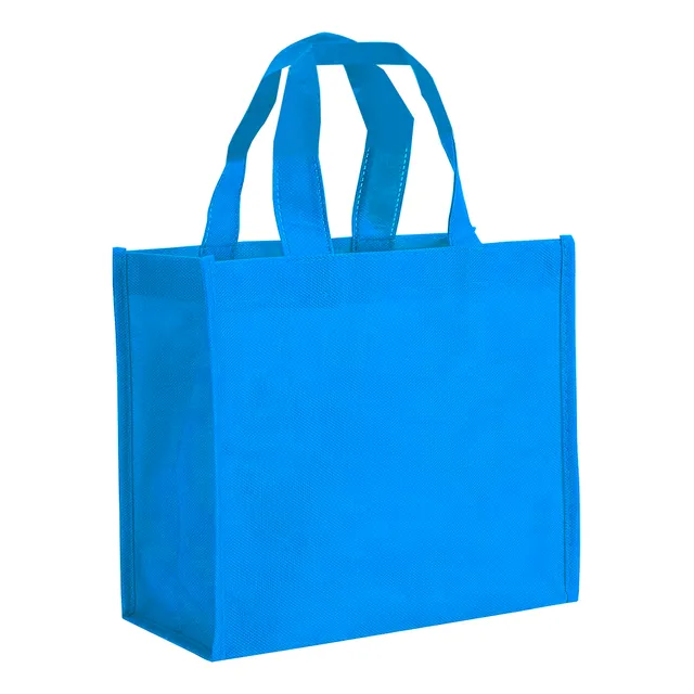 Bolsas Tnt 25x35x10 Reutilizables Genero X50 Azul