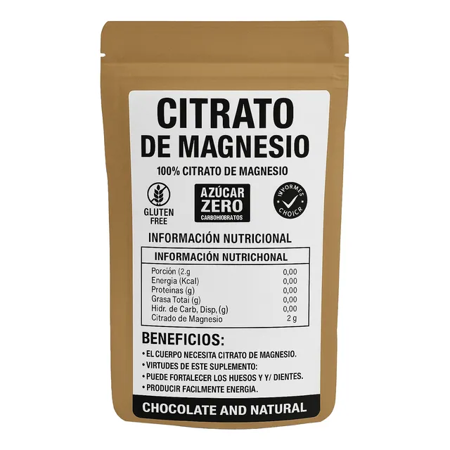 Citrato De Magnesio 500 Gr  - Promoción