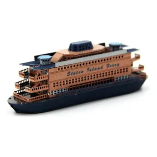 Puzzle Rompecabezas Metalico Color 3d Crucero Ferri Fantasia Puzzle Rompecabezas Metalico Color 3d Crucero Ferri Fantasia