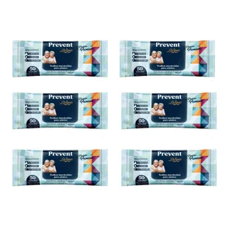 Toalha Umedecida GeriĂĄtrica Prevent Wipes Com 50 Unidades (kit Com 6 Pcts) Toalha Umedecida GeriĂĄtrica Prevent Wipes Com 50 Unidades (kit Com 6 Pcts)