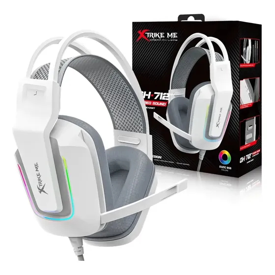 Vincha Auricular Gamer Xtrike Me Gh-712 Wh