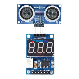 Sensor De Distância Ultrassônico Hc-sr04 C/ Display Harduinu Sensor De Distância Ultrassônico Hc-sr04 C/ Display Harduinu