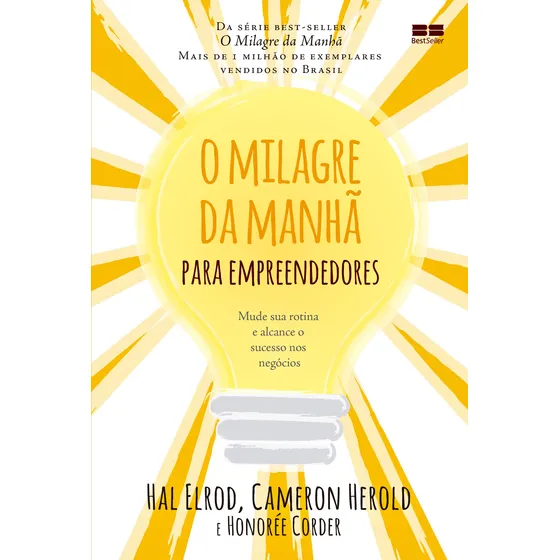 Livro O Milagre Da Manhã Para Empreendedores