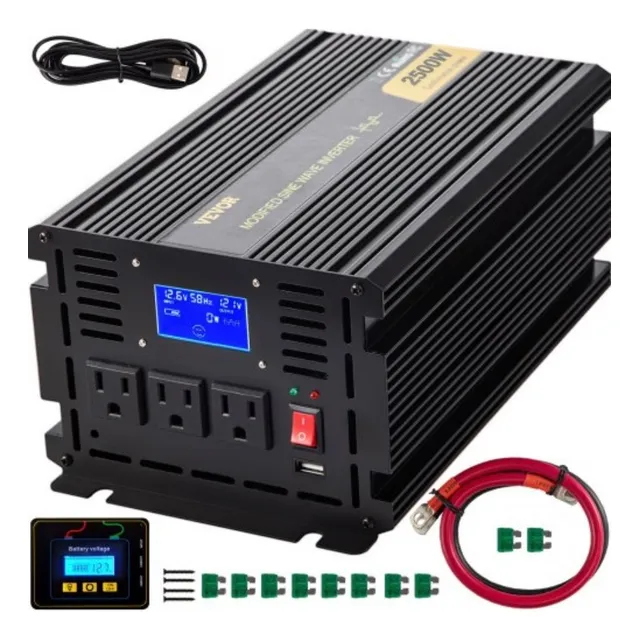 Inversor De Potencia De Onda Sinusoidal 2500w